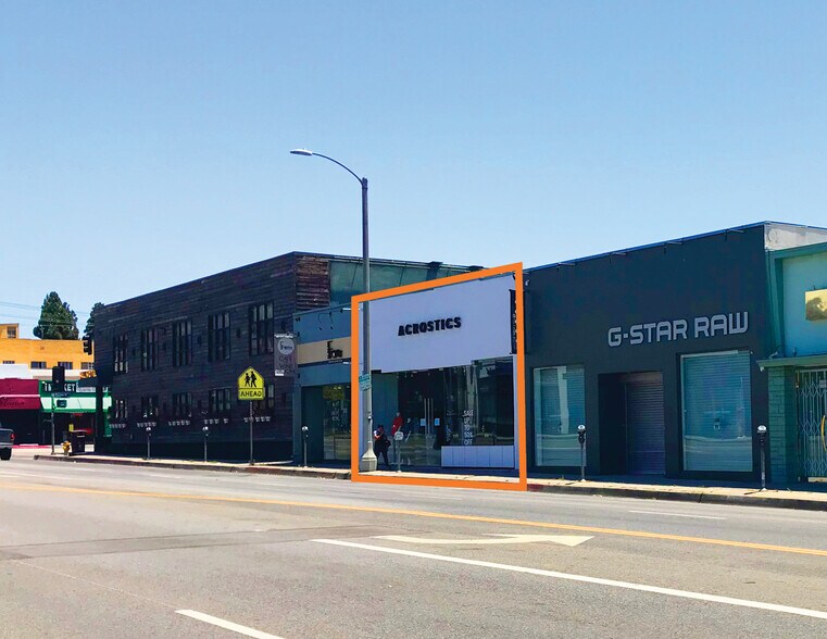 More Photos Of 7966-7968 Melrose Ave, Los Angeles Storefront For Lease