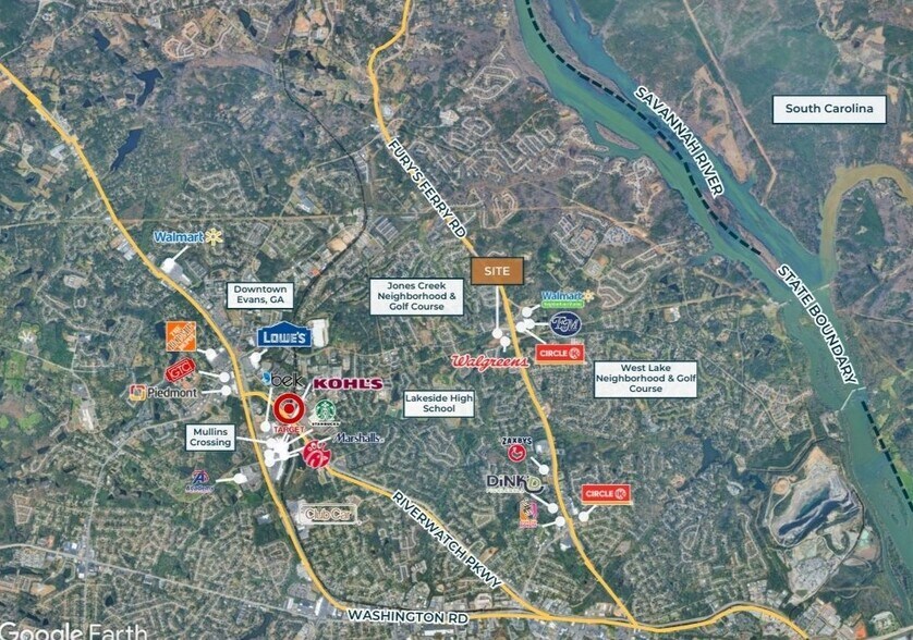 More Photos Of 3950 Evans To Locks Rd, Evans Land For Sale