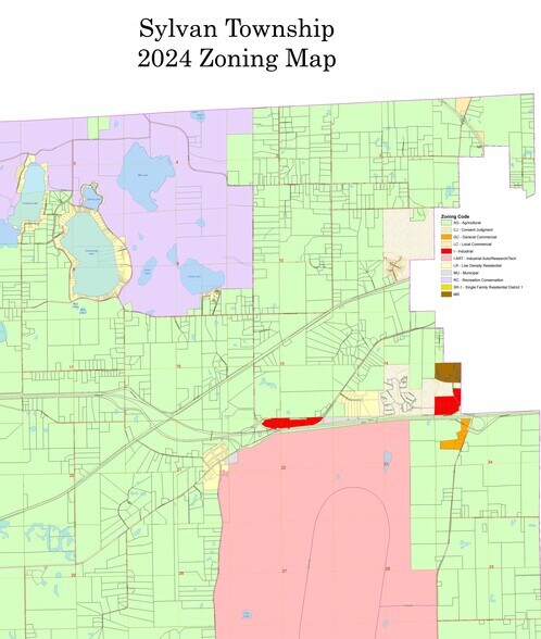 More Photos Of Old US Highway 12, Chelsea Land For Sale