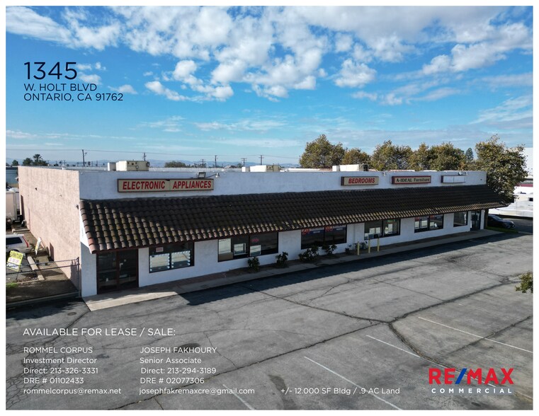 Primary Photo Of 1345 W Holt Blvd, Ontario Freestanding For Lease