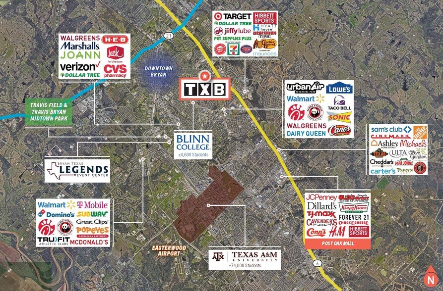 More Photos Of 2104 E William J Bryan Pky, Bryan Convenience Store For Sale