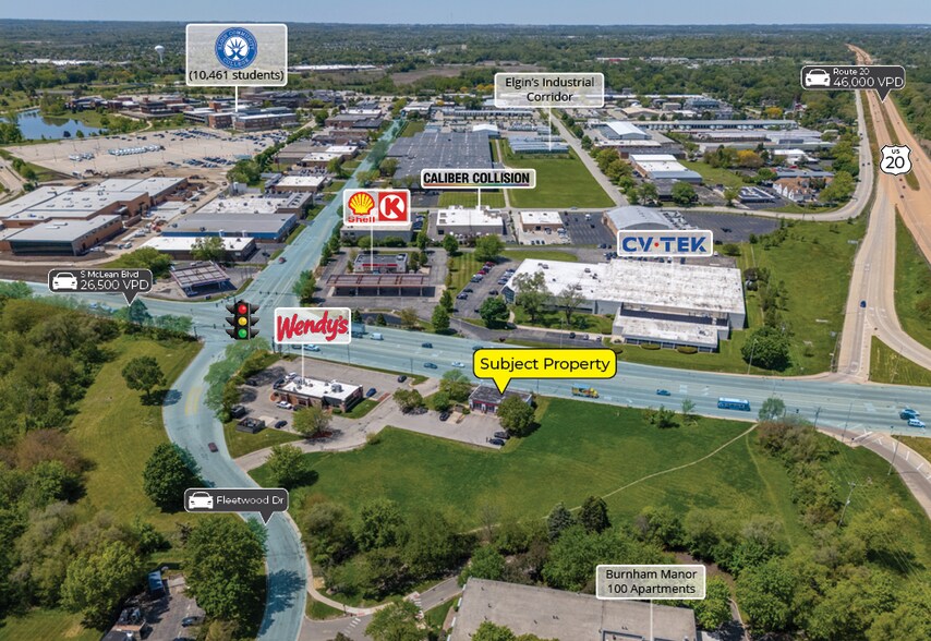 More Photos Of 445 S Mclean Blvd, Elgin General Retail For Sale