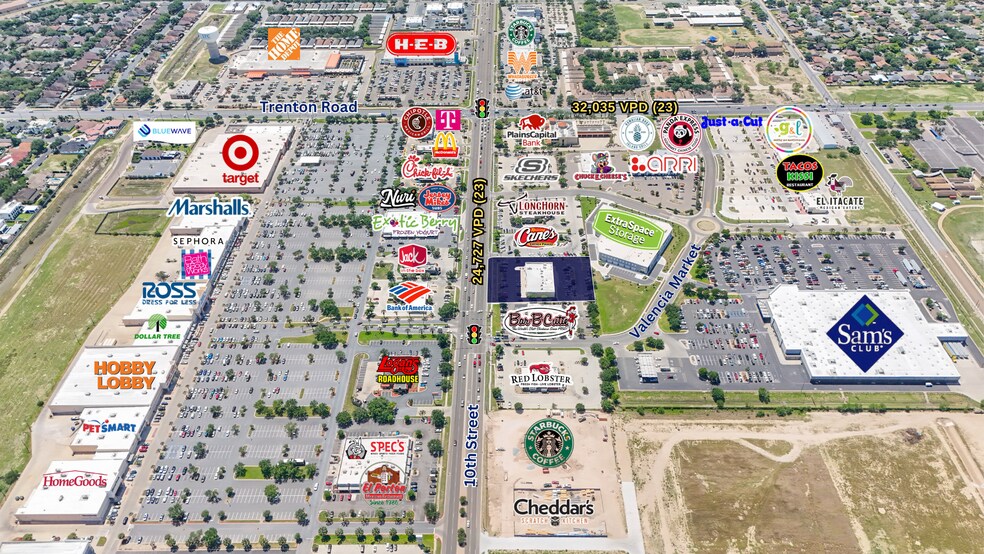 More Photos Of 7501 N 10th St, McAllen Storefront Retail Office For Lease