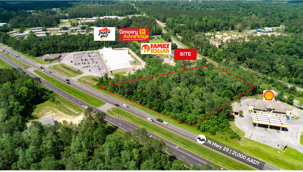 Primary Photo Of 700 Blk Hwy 29, Cantonment Land For Sale