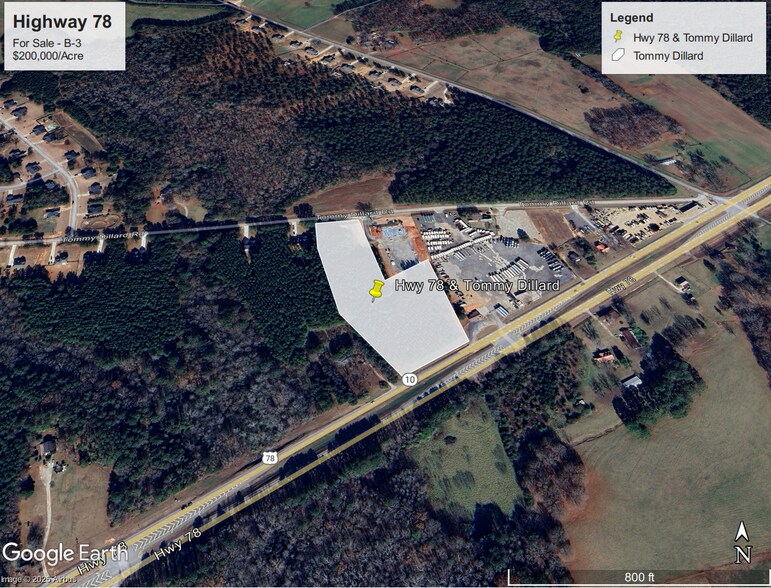 More Photos Of 3351 Tommy Dillard Rd, Monroe Land For Sale