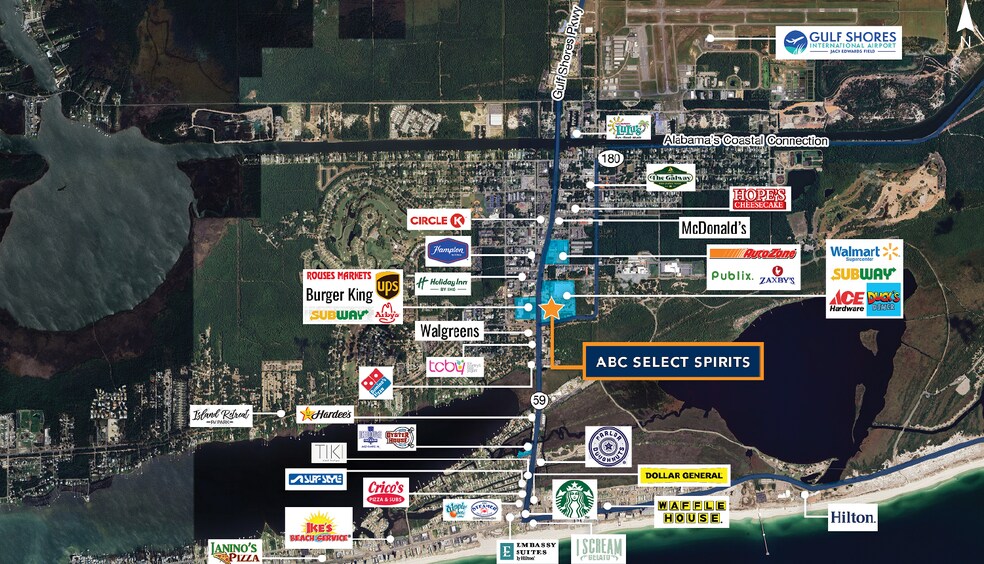 More Photos Of 1514 Gulf Shores Pky, Gulf Shores General Retail For Sale