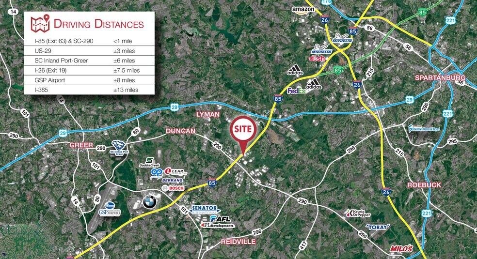 More Photos Of Spartangreen Blvd @ Hillside Lake Cir, Duncan Land For Lease