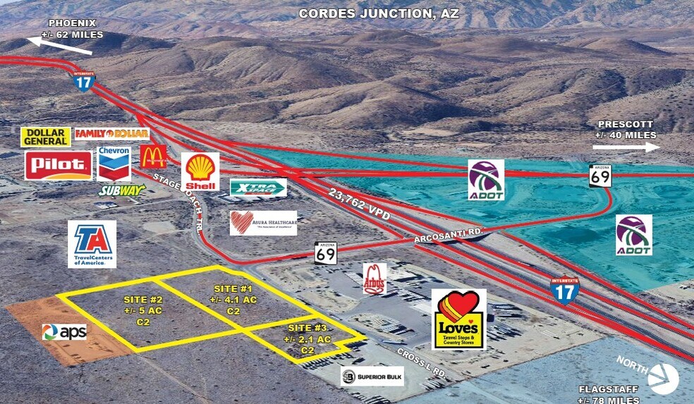 More Photos Of NWC Arcosanti & Stagecoach Tr, Mayer Land For Sale