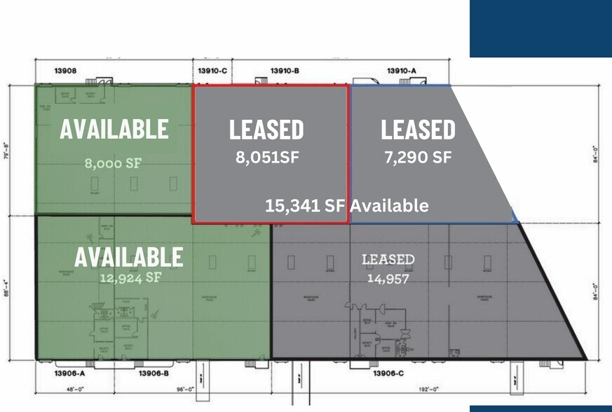 More Photos Of 13908-13910 Distribution Way, Farmers Branch Distribution For Lease
