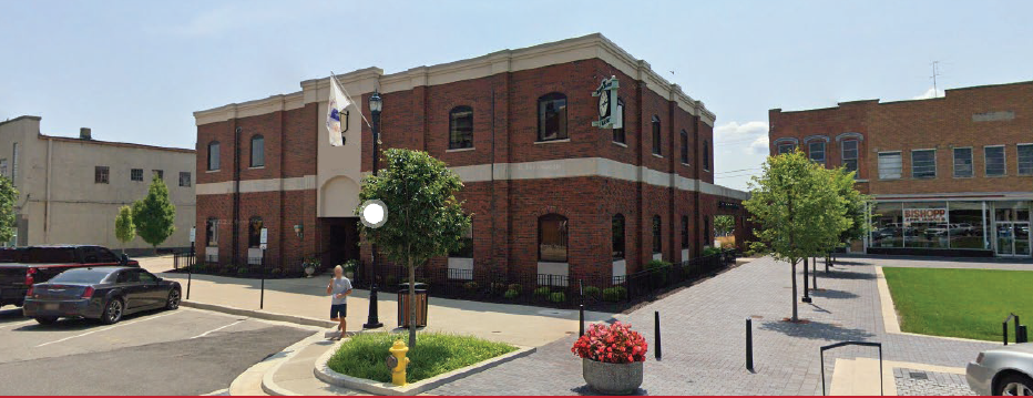 Primary Photo Of 29 E Washington St, Shelbyville Bank For Sale