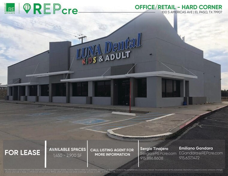Primary Photo Of 100 S Americas Ave, El Paso Freestanding For Lease
