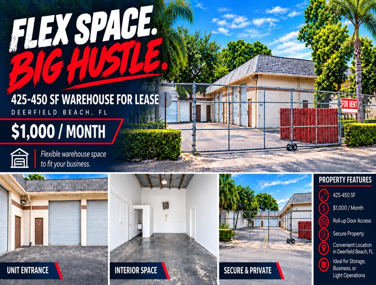 Primary Photo Of 125 SE 3rd St, Deerfield Beach Flex For Lease
