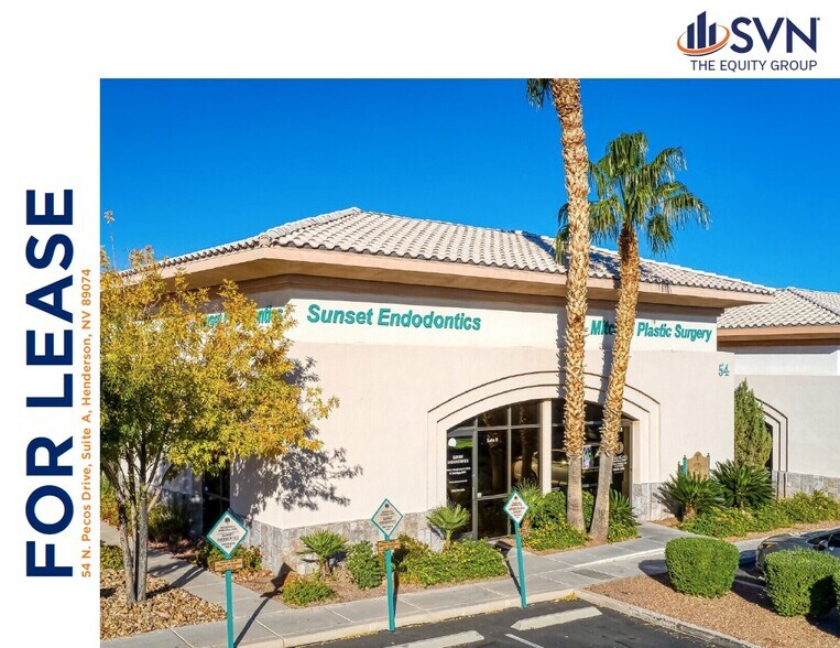 Primary Photo Of 54 N Pecos Rd, Henderson Medical For Lease