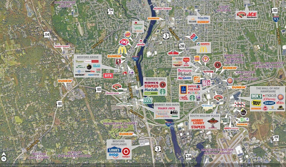 More Photos Of 26 S River Rd, Bedford Land For Lease