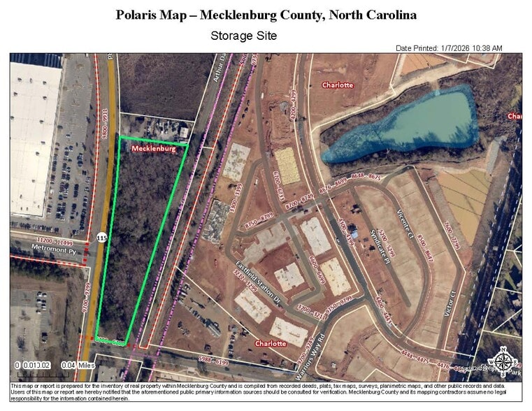 Primary Photo Of 9800 Old Statesville Rd, Charlotte Land For Sale