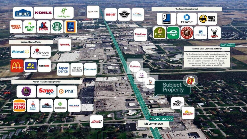 More Photos Of 1253 Mount Vernon Ave, Marion Auto Repair For Sale