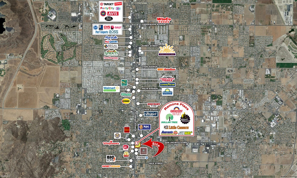 More Photos Of 1301-1699 E Florida Ave, Hemet Unknown For Lease