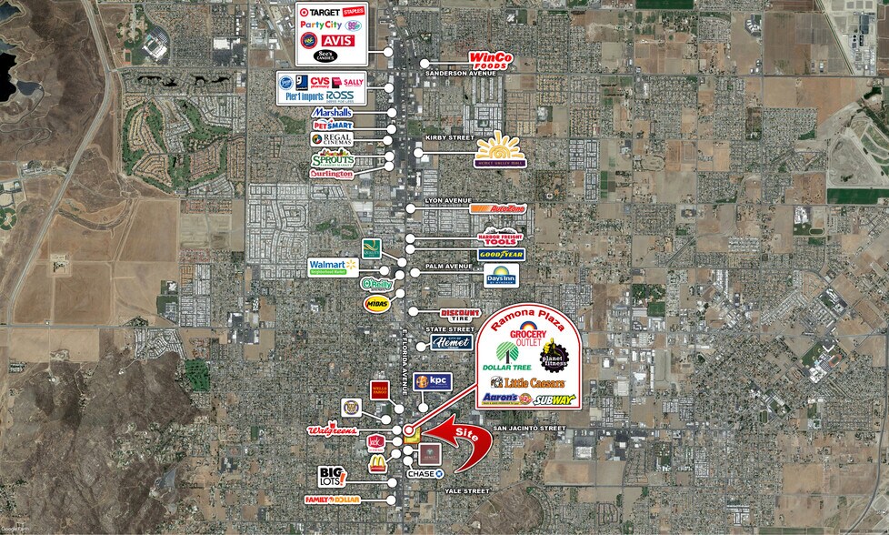 More Photos Of 1301-1699 E Florida Ave, Hemet Unknown For Lease