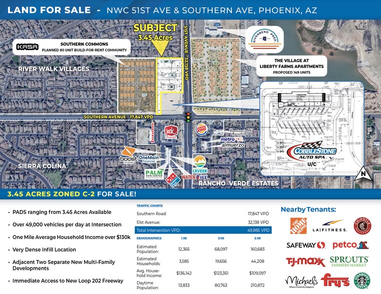 More Photos Of N NWC 51st Ave & Southern Ave, Laveen Land For Sale