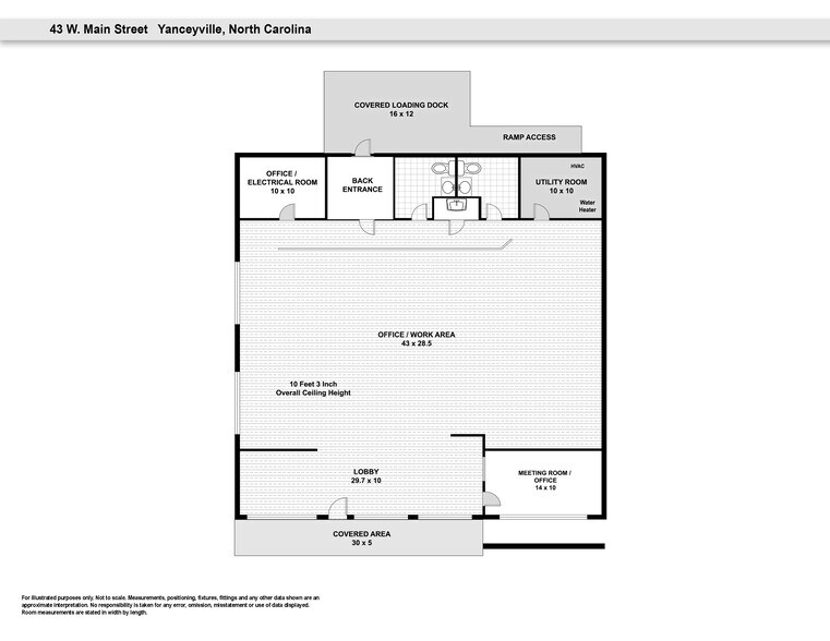More Photos Of 43 Main W St, Yanceyville Office For Sale