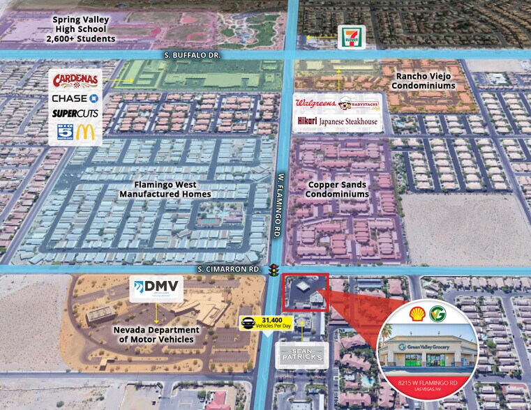 More Photos Of 8215 W Flamingo Rd, Las Vegas Freestanding For Sale