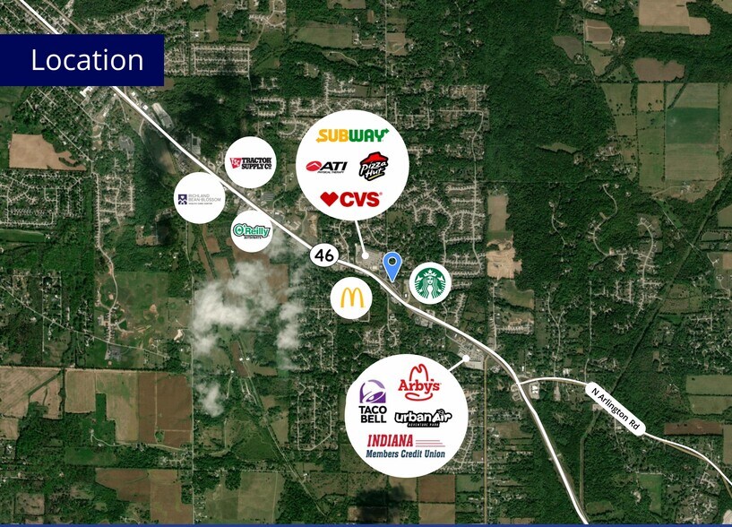 More Photos Of 4264 N Cypress Ln, Bloomington Restaurant For Lease