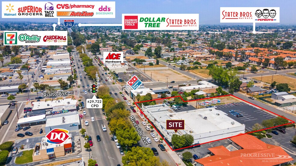 More Photos Of 219-231 S Riverside Ave, Rialto Storefront Retail Office For Lease