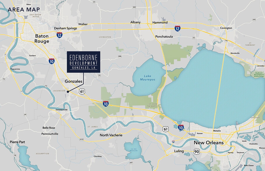 More Photos Of West Edenborne Parkway, Gonzales Land For Sale