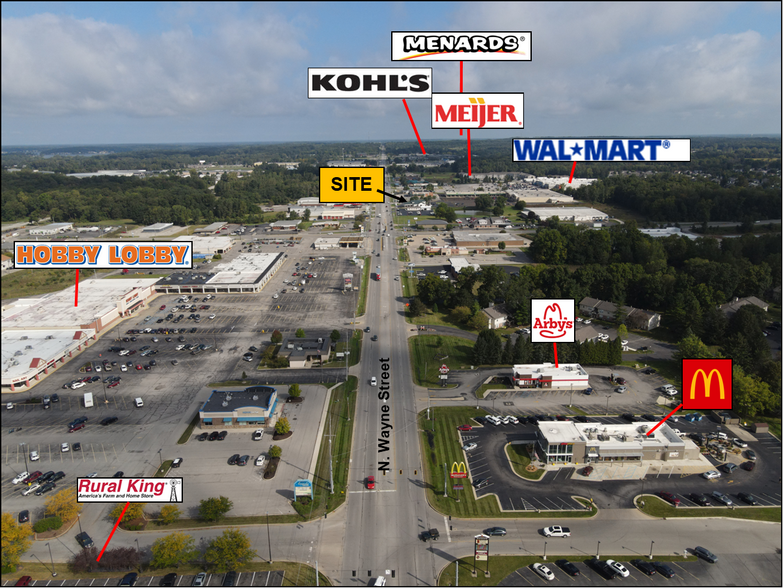 More Photos Of 2304 N Wayne St, Angola Restaurant For Lease