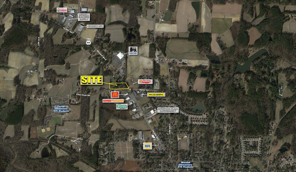 More Photos Of Wendell Blvd & Liles Dean Rd, Wendell Land For Sale