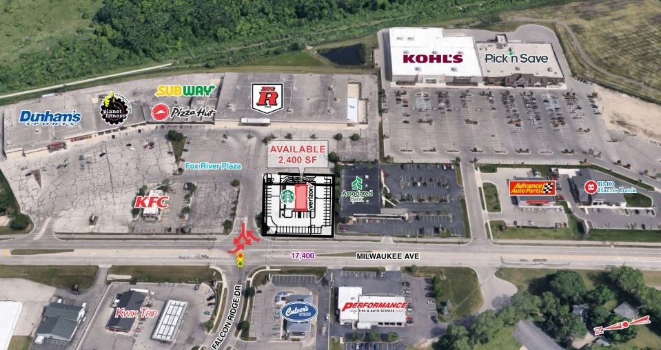 Primary Photo Of 1050 Milwaukee Ave, Burlington General Retail For Lease