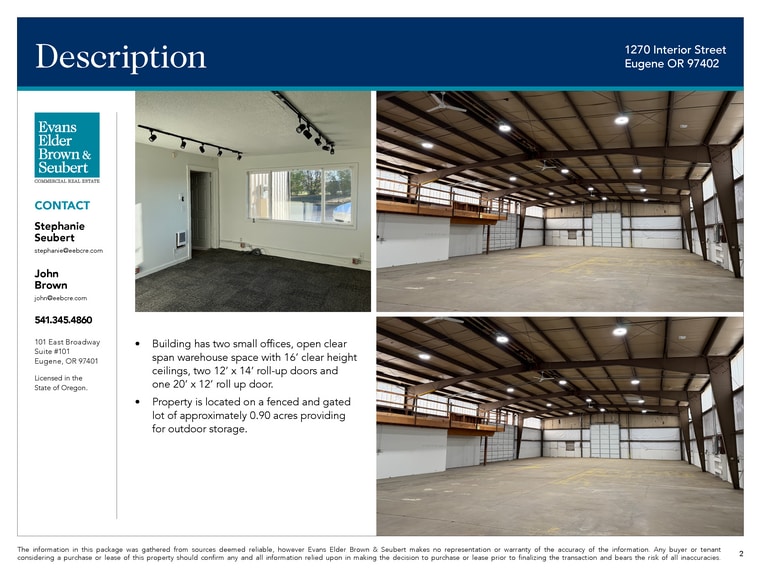 More Photos Of 1270 Interior St, Eugene Service For Sale