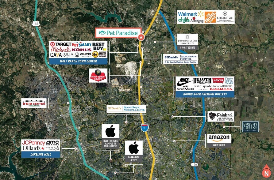 More Photos Of 716 S Interstate 35, Georgetown Veterinarian Kennel For Sale