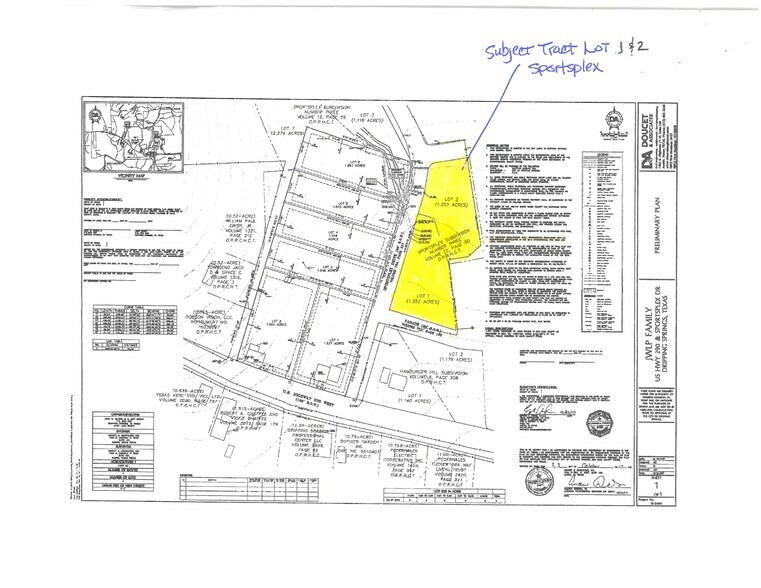 More Photos Of 200 & 250 Sportsplex Drive, Dripping Springs Land For Sale