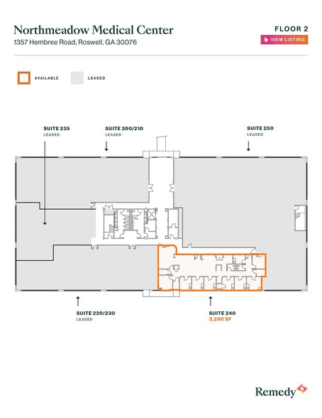 More Photos Of 1357 Hembree Rd, Roswell Medical For Lease