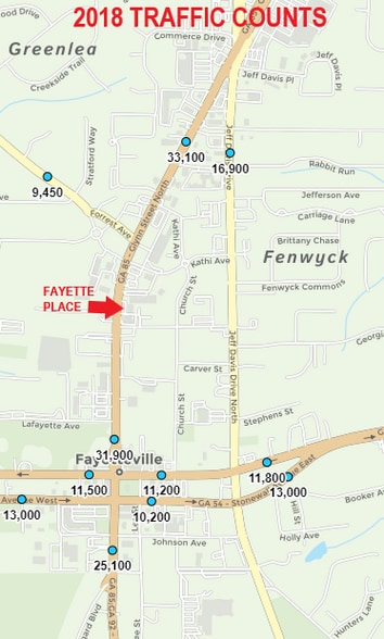 More Photos Of 365-409 Fayette Pl, Fayetteville General Retail For Lease