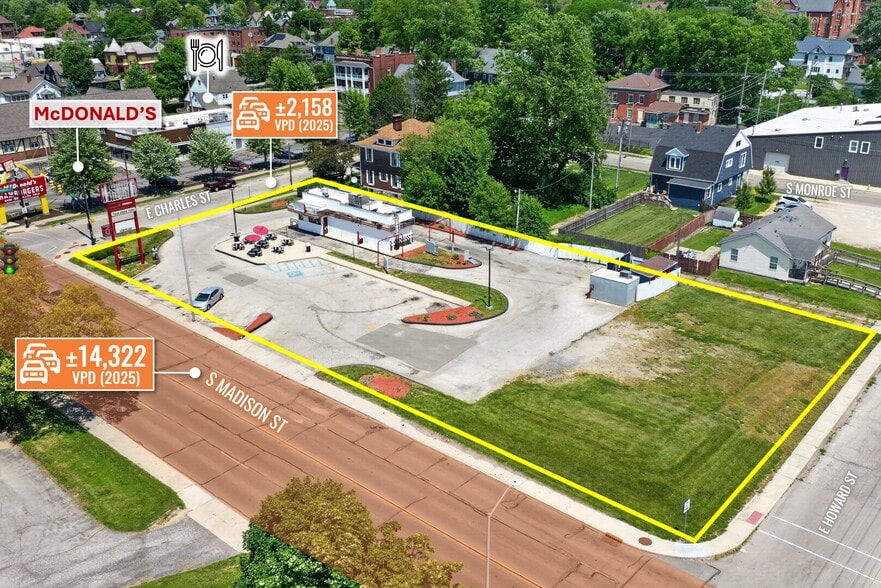 More Photos Of 400 S Madison St, Muncie Fast Food For Sale