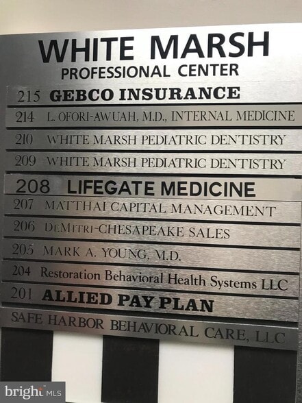 More Photos Of 5430 Campbell Blvd, White Marsh Medical For Sale