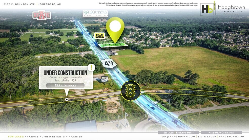 More Photos Of 5900 E Johnson Ave, Jonesboro Storefront For Lease