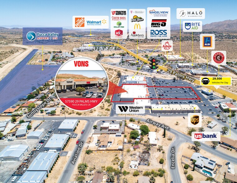 More Photos Of Vons Supermarket, Yucca Valley Supermarket For Sale