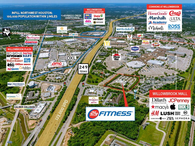 More Photos Of 7300 W Greens Rd, Houston General Retail For Sale