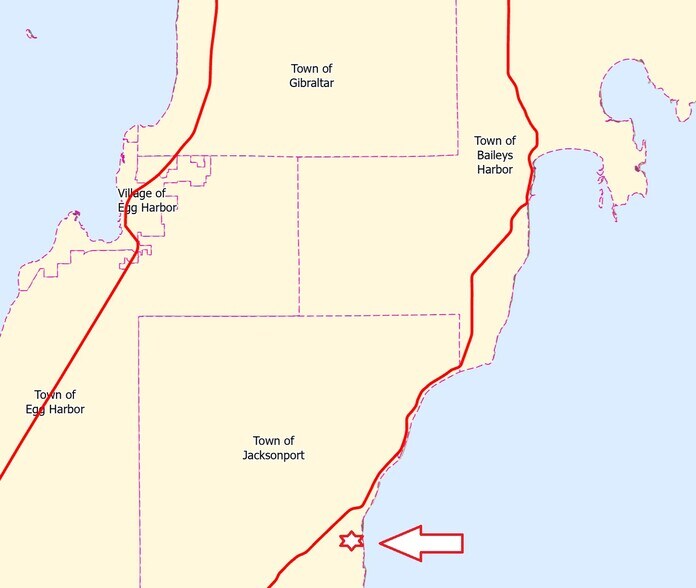 Primary Photo Of TBD Cave Point Drive, Jacksonport Land For Sale