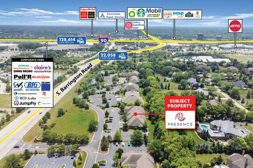 More Photos Of 12 Executive Ct, South Barrington Office For Sale