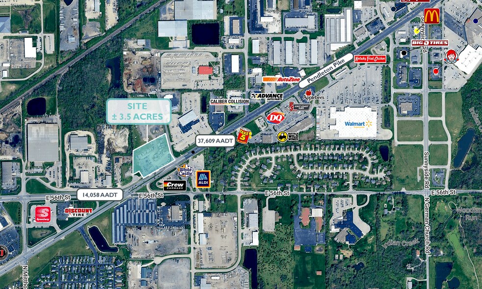 Primary Photo Of 10242 Pendleton Pike, Indianapolis Land For Sale