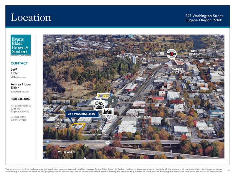 More Photos Of 247 Washington St, Eugene Storefront Retail Office For Sale