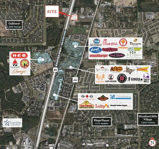 More Photos Of 25425 Highway 59, Porter Auto Dealership For Lease