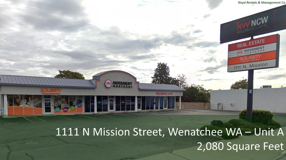 Primary Photo Of 1111 N Mission St, Wenatchee Storefront Retail Office For Lease