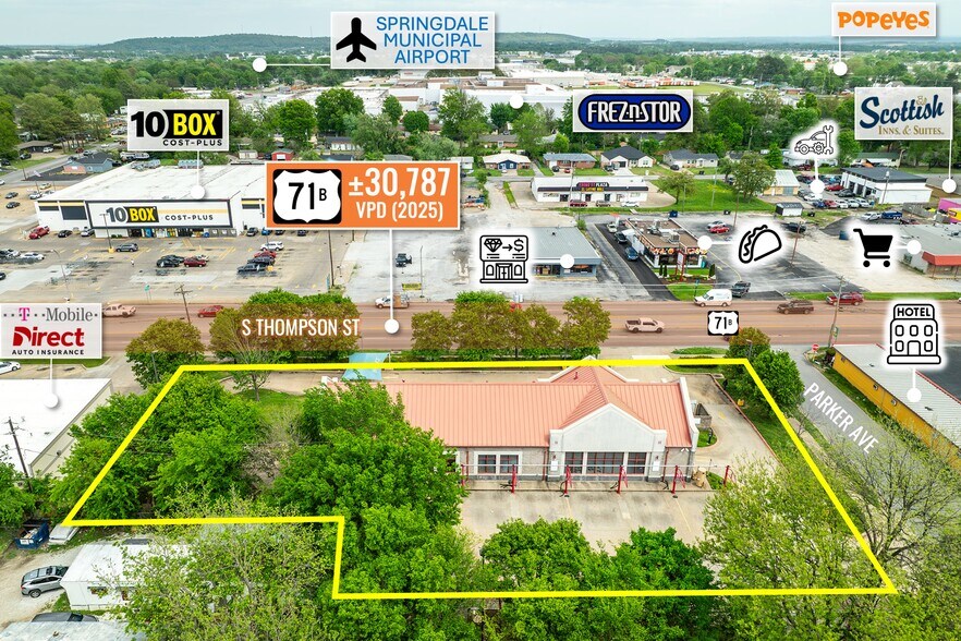 More Photos Of 1112 S Thompson St, Springdale Carwash For Sale