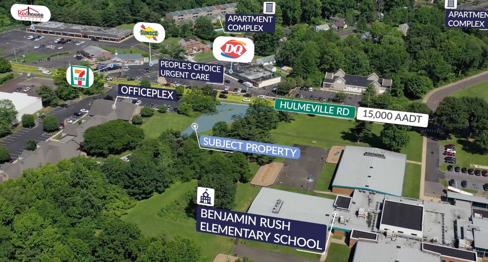 More Photos Of 3534 Hulmeville Rd, Bensalem Land For Lease