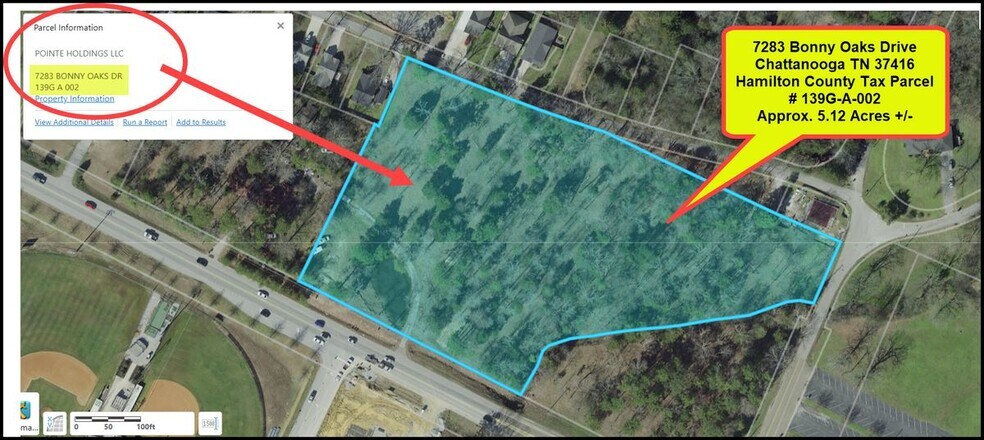 More Photos Of 7283 Bonny Oaks Dr, Chattanooga Land For Sale